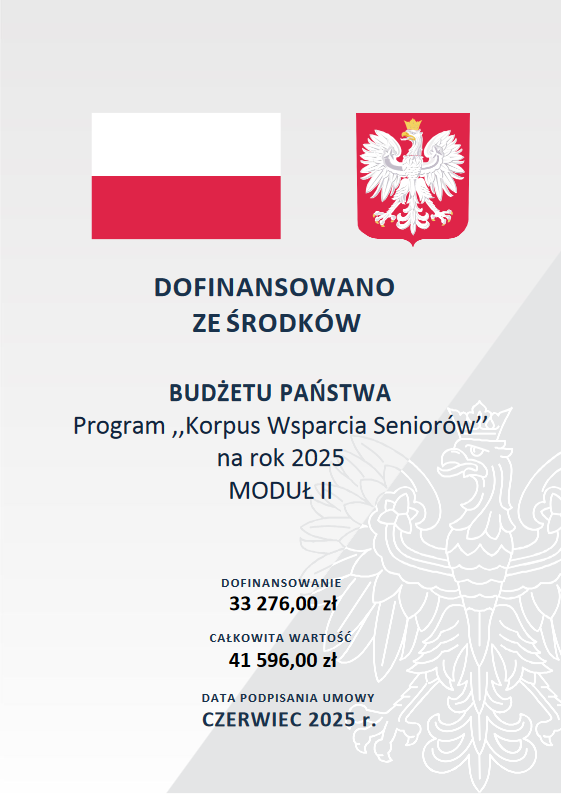 plakat dotyczący projektu